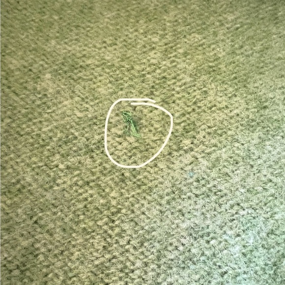 🍀Vintage Pendleton 1970s Shetland Wool Vest | Portland Oregon | Unisex | Green - Picture 5 of 6